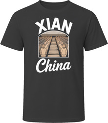 Xian China Tourist Vacation Gift Tee Fla T Shirt Xian China Tourist Vacation Gift Tee Fla T Shirt