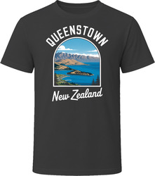 Queenstown New Zealand Tourist Vacation T Shirt Queenstown New Zealand Tourist Vacation T Shirt
