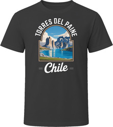 Torres Del Paine Chile Tourist Vacation T Shirt Torres Del Paine Chile Tourist Vacation T Shirt