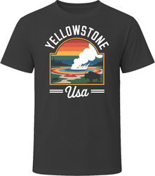 Yellowstone Usa Tourist Vacation Gift Te T Shirt Yellowstone Usa Tourist Vacation Gift Te T Shirt
