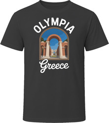 Olympia Greece Tourist Vacation Gift Tee T Shirt Olympia Greece Tourist Vacation Gift Tee T Shirt