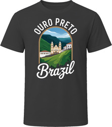 Ouro Preto Brazil Tourist Vacation Gift T Shirt Ouro Preto Brazil Tourist Vacation Gift T Shirt
