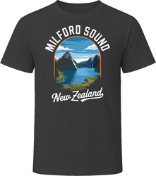 Milford Sound New Zealand Tourist Vacati T Shirt Milford Sound New Zealand Tourist Vacati T Shirt