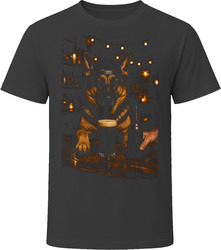German Shepherd Drinking Beer at the Bar T Shirt German Shepherd Drinking Beer at the Bar T Shirt