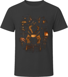 German Shepherd Drinking Beer at the Bar T Shirt German Shepherd Drinking Beer at the Bar T Shirt