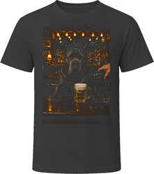 Cane Corso Drinking Beer at the Bar T Shirt Cane Corso Drinking Beer at the Bar T Shirt