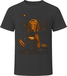 Vizsla Drinking Beer at the Bar T Shirt Vizsla Drinking Beer at the Bar T Shirt