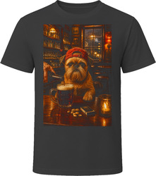 Brussels Griffon Drinking Beer at the Bar T Shirt Brussels Griffon Drinking Beer at the Bar T Shirt