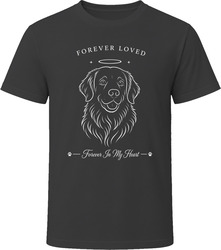 Golden Retriever Forever Loved Dog Memorial T Shirt
