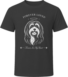 Havanese Forever Loved Dog Memorial T Shirt Havanese Forever Loved Dog Memorial T Shirt