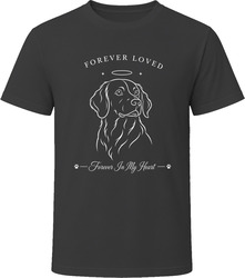 Brittany Forever Loved Dog Memorial T Shirt Brittany Forever Loved Dog Memorial T Shirt