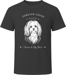 Maltese Forever Loved Dog Memorial T Shirt Maltese Forever Loved Dog Memorial T Shirt