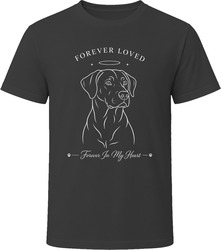 Rhodesian Ridgeback Forever Loved Dog Memorial T Shirt Rhodesian Ridgeback Forever Loved Dog Memorial T Shirt