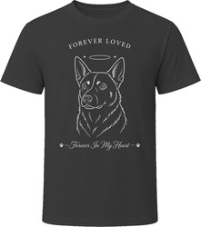 Australian Cattle Dog Forever Loved Dog Memorial T Shirt Australian Cattle Dog Forever Loved Dog Memorial T Shirt