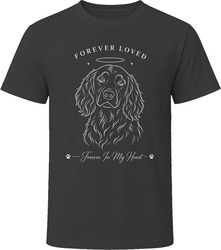 Boykin Spaniel Forever Loved Dog Memorial T Shirt Boykin Spaniel Forever Loved Dog Memorial T Shirt