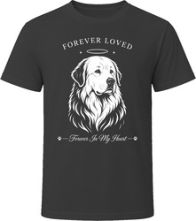 Great Pyrenees Forever Loved Dog Memorial T Shirt Great Pyrenees Forever Loved Dog Memorial T Shirt