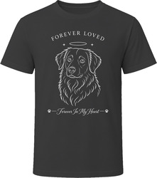 Nova Scotia Duck Tolling Retriever Forever Loved Dog Memorial T Shirt Nova Scotia Duck Tolling Retriever Forever Loved Dog Memorial T Shirt