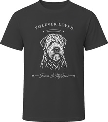Soft Coated Wheaten Terrier Forever Loved Dog Memorial T Shirt
