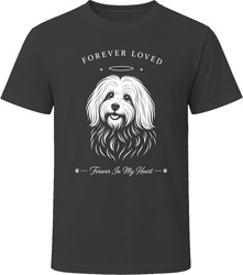 Coton de Tulear Forever Loved Dog Memorial T Shirt