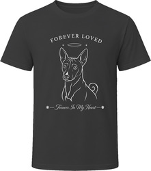 Basenji Forever Loved Dog Memorial T Shirt