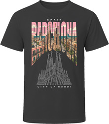 Barcelona Spain City of Gaudi T Shirt Barcelona Spain City of Gaudi T Shirt