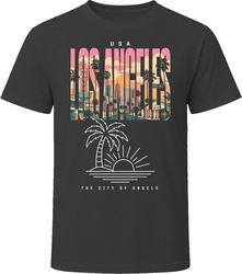 Los Angeles USA The City of Angels T Shirt Los Angeles USA The City of Angels T Shirt