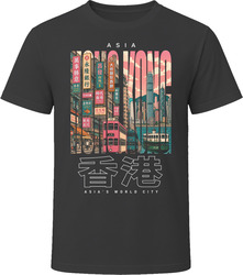 Hong Kong Asia Asia's World City T Shirt Hong Kong Asia Asia's World City T Shirt