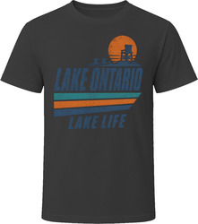 Lake Ontario Lake Life T Shirt Lake Ontario Lake Life T Shirt