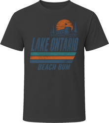 Lake Ontario Beach Bum T Shirt Lake Ontario Beach Bum T Shirt