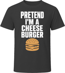 Pretend I'm A Cheeseburger Funny Lazy Halloween Costume T Shirt Pretend I'm A Cheeseburger Funny Lazy Halloween Costume T Shirt