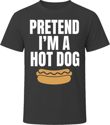 Pretend I'm A Hot Dog Funny Lazy Halloween Costume T Shirt Pretend I'm A Hot Dog Funny Lazy Halloween Costume T Shirt