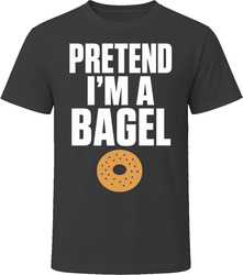 Pretend I'm A Bagel Funny Lazy Halloween Costume T Shirt Pretend I'm A Bagel Funny Lazy Halloween Costume T Shirt
