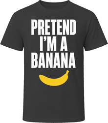 Pretend I'm A Banana Funny Lazy Halloween Costume T Shirt Pretend I'm A Banana Funny Lazy Halloween Costume T Shirt