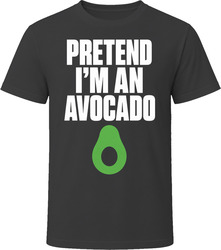 Pretend I'm An Avocado Funny Lazy Halloween Costume T Shirt Pretend I'm An Avocado Funny Lazy Halloween Costume T Shirt