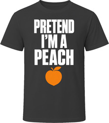 Pretend I'm A Peach Funny Lazy Halloween Costume T Shirt Pretend I'm A Peach Funny Lazy Halloween Costume T Shirt