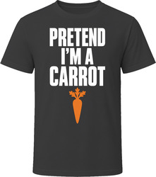 Pretend I'm A Carrot Funny Lazy Halloween Costume T Shirt Pretend I'm A Carrot Funny Lazy Halloween Costume T Shirt