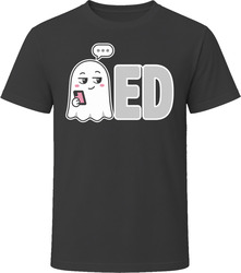 Ghosted Funny Halloween Ghost Dating Humor Pun T-Shirt