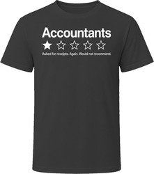 Accountant One Star Review Funny Accounting Gift T Shirt Accountant One Star Review Funny Accounting Gift T Shirt