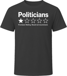 Politician One Star Review Funny Politics Gift T Shirt Politician One Star Review Funny Politics Gift T Shirt