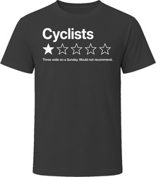 Cyclist One Star Review Funny Cycling Gift T Shirt Cyclist One Star Review Funny Cycling Gift T Shirt