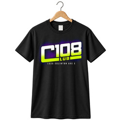 Club 108 Retro 90s Toronto Nightclub Rave Throwback T Shirt