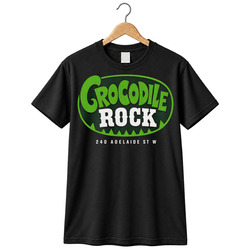 Crocodile Rock Retro 90s Toronto Bar Nightclub Throwback T Shirt