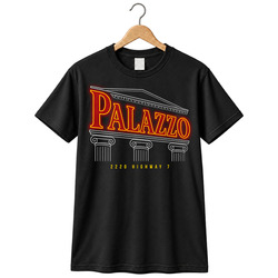 Palazzo Retro 90s Toronto Nightclub Neon Sign Throwback T Shirt