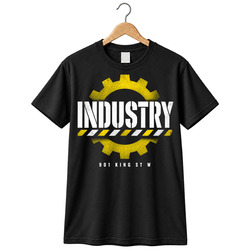 Industry Retro 90s Toronto Nightclub House Music Rave Throwback T T Shirt