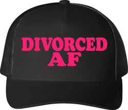 Divorced Af Funny Wife Trucker T Shirt Divorced Af Funny Wife Trucker T Shirt