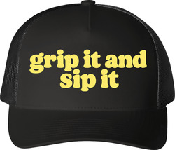 Grip It And Sip It Funny Golf Trucker T Shirt Grip It And Sip It Funny Golf Trucker T Shirt