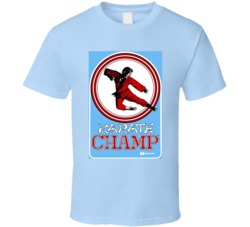 Karate Champ Retro Video Game Old School T Shirt