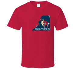 V for Vendetta Anonymous T Shirt