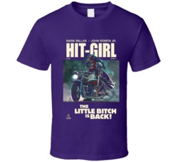 Hit-Girl Mindy Macready Little Bitch Version Kic-Ass  T Shirt
