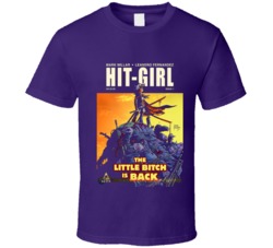 Hit-Girl Mindy McReady Kick-Ass Comic The Little Bitch T Shirt